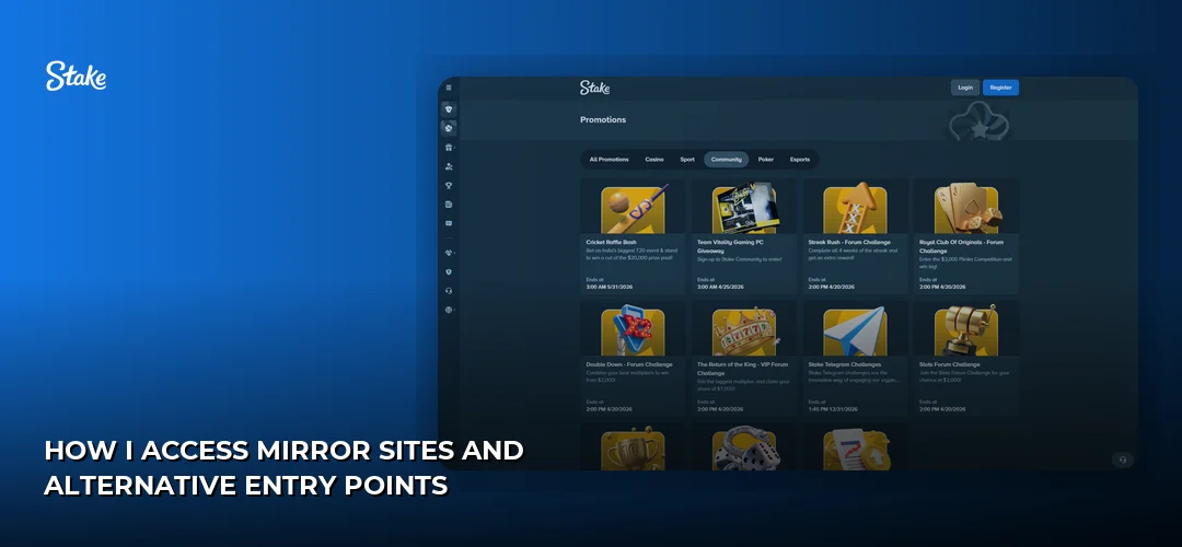 How I Access Mirror Sites and Alternative Entry Points