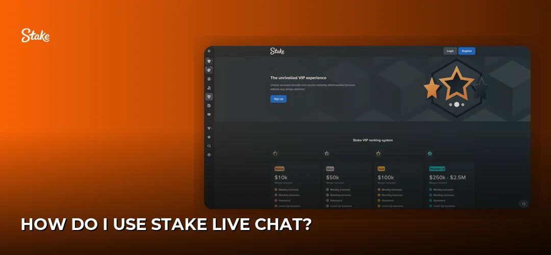 Stake promotional banner