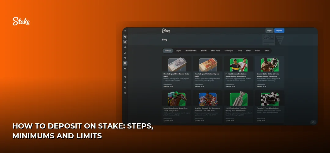 Stake promotional banner