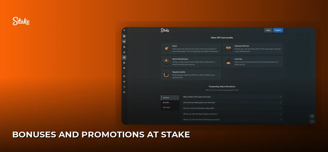 Stake promotional banner