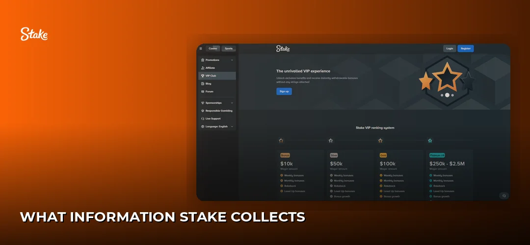 Stake promotional banner